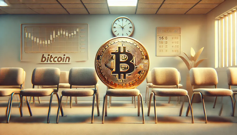 Bitcoin in de wachtkamer