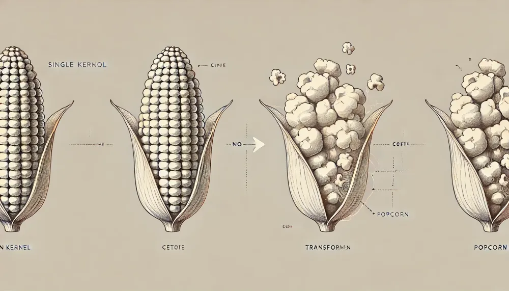 De popcorn van Donald Trump