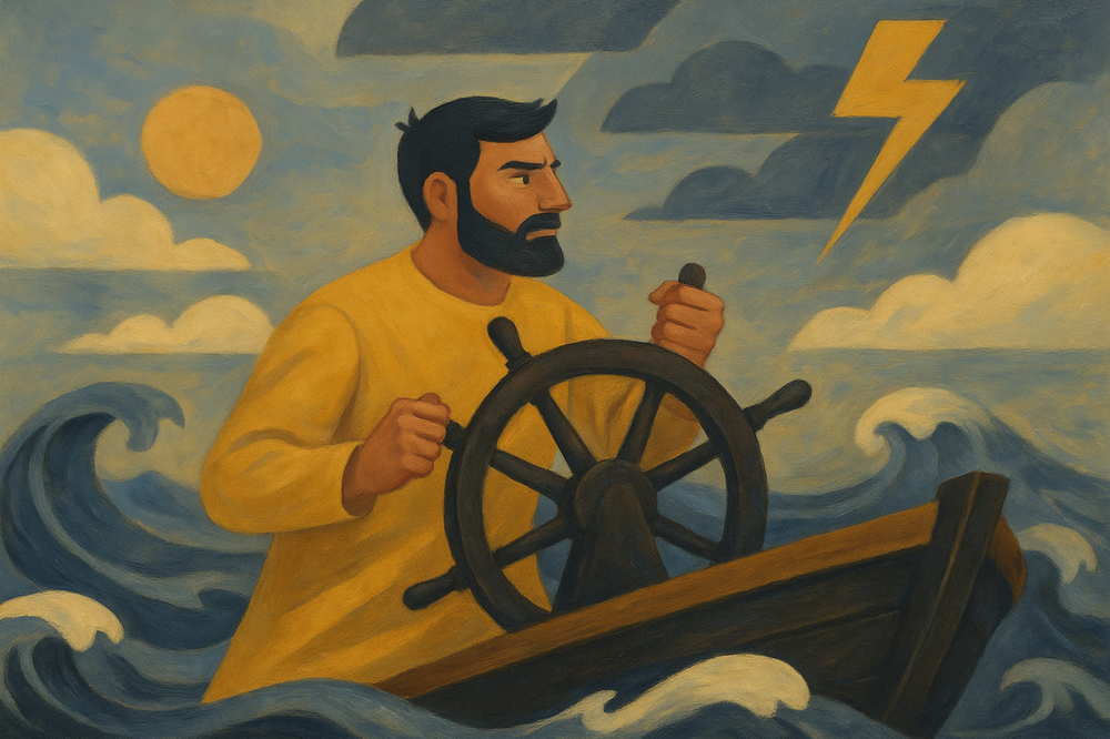 Van gevoel naar strategie: hoe je koers houdt in de storm