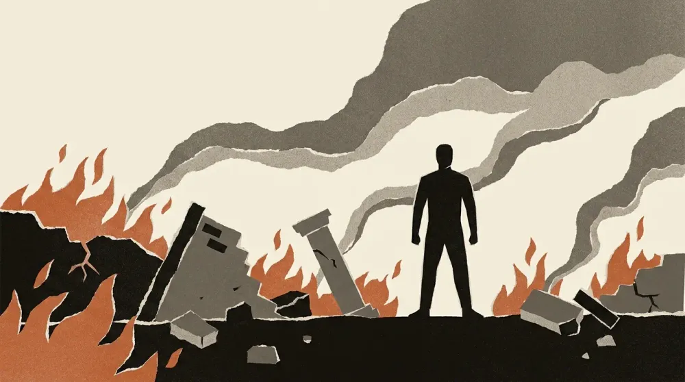 Bitcoin houdt stand terwijl de wereld in brand staat